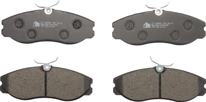 ATE 13.0460-5959.2 - Kit de plaquettes de frein, frein à disque www.easy1motors.fr
