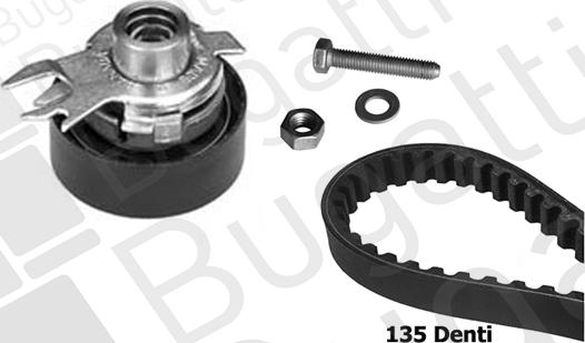 BUGATTI BKCD0048 - Kit de distribution www.easy1motors.fr