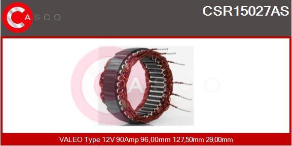 Casco CSR15027AS - Stator, alternateur www.easy1motors.fr