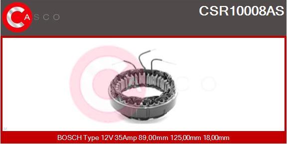 Casco CSR10008AS - Stator, alternateur www.easy1motors.fr