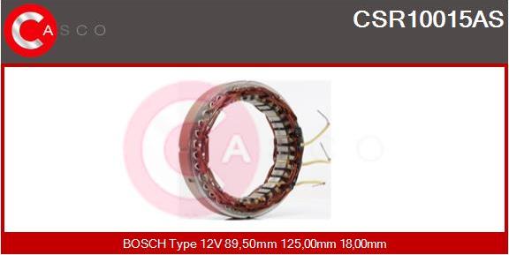 Casco CSR10015AS - Stator, alternateur www.easy1motors.fr