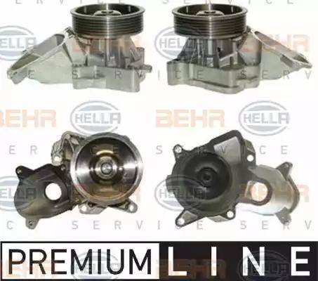 HELLA 8MP 376 801-781 - Pompe à eau www.easy1motors.fr