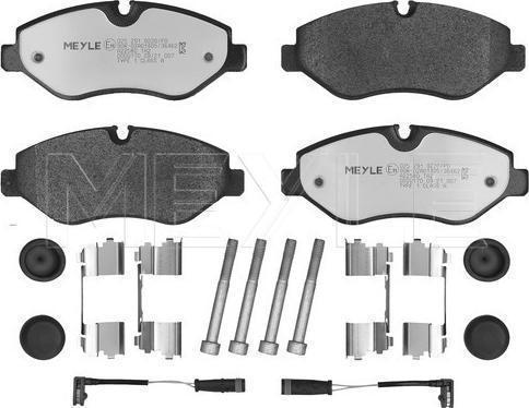 Meyle 025 291 9220/PD - Kit de plaquettes de frein, frein à disque www.easy1motors.fr