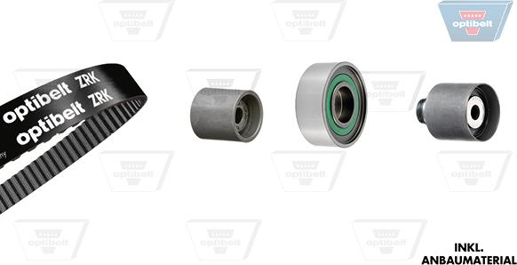 Optibelt KT 1583 W1 - Pompe à eau + kit de courroie de distribution www.easy1motors.fr