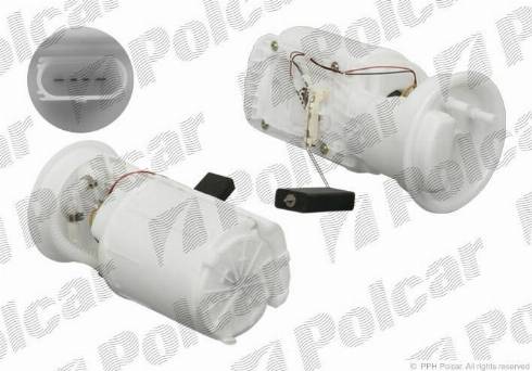 Polcar E01-1006 - Pompe à carburant www.easy1motors.fr