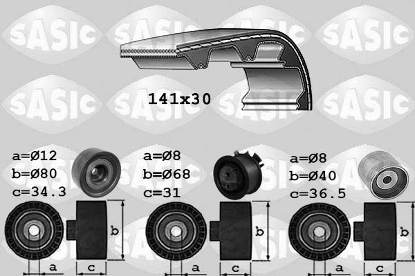 Sasic 1756044 - Kit de distribution www.easy1motors.fr