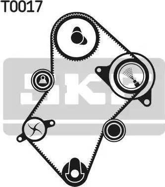 SKF VKMS 03241 - Kit de distribution www.easy1motors.fr