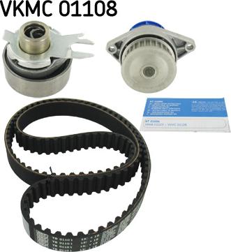SKF VKMC 01108 - Pompe à eau + kit de courroie de distribution www.easy1motors.fr