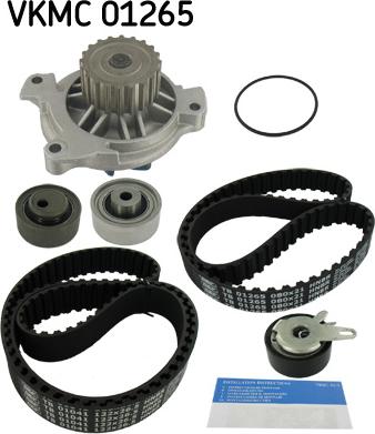 SKF VKMC 01265 - Pompe à eau + kit de courroie de distribution www.easy1motors.fr