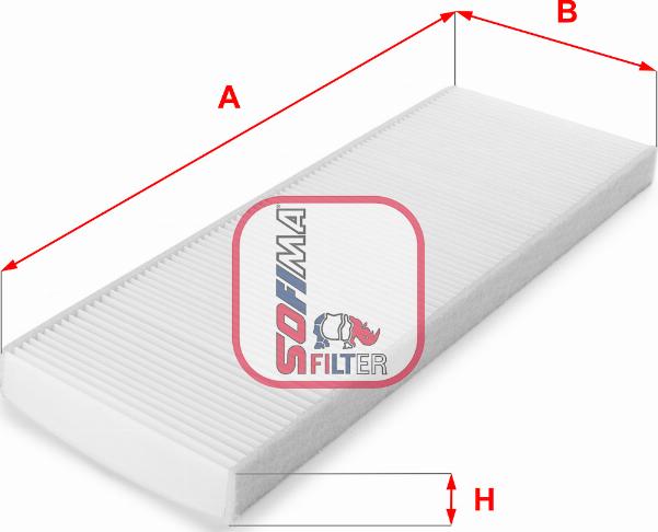 Sofima S 3014 C - Filtre, air de l'habitacle www.easy1motors.fr