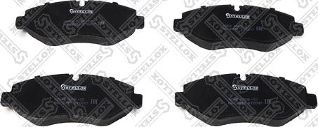 Stellox 1256 000B-SX - Kit de plaquettes de frein, frein à disque www.easy1motors.fr