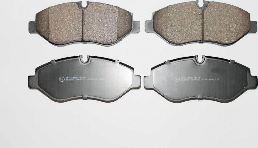 TECDRIVE TPF0110 - Kit de plaquettes de frein, frein à disque www.easy1motors.fr