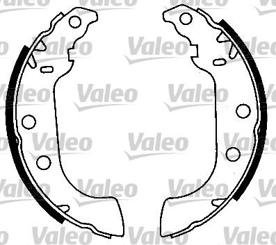 VALEO 553856 - Jeu de mâchoires de frein www.easy1motors.fr