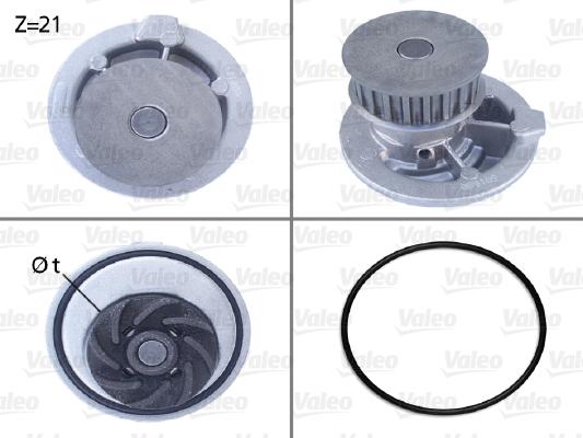 VALEO 506003 - Pompe à eau www.easy1motors.fr